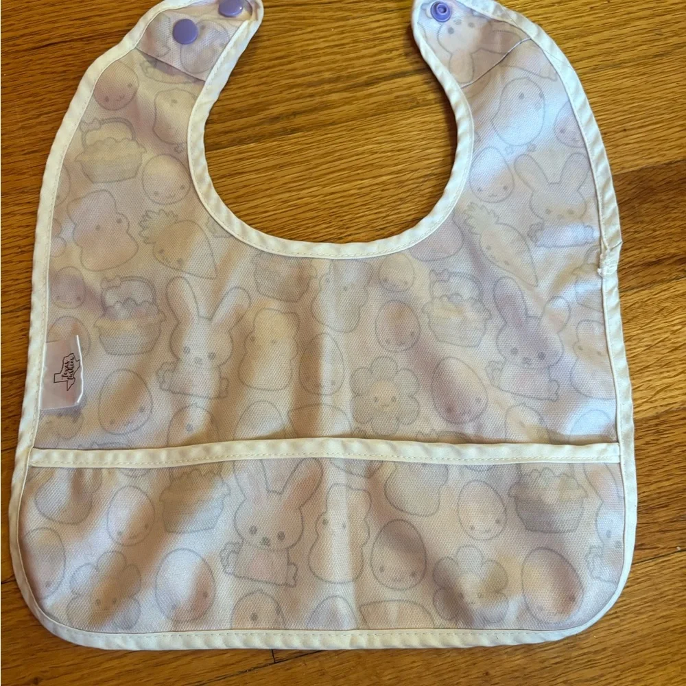 🔥5 FOR $25🔥 Texas Tushies Flip Bib with Easter Peep Friends Pattern